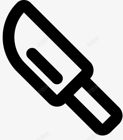 刀烹饪厨房图标svg_新图网 https://ixintu.com 刀 切片 厨房 工具 烹饪 环游世界