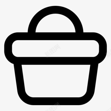 篮子购物篮商店图标图标