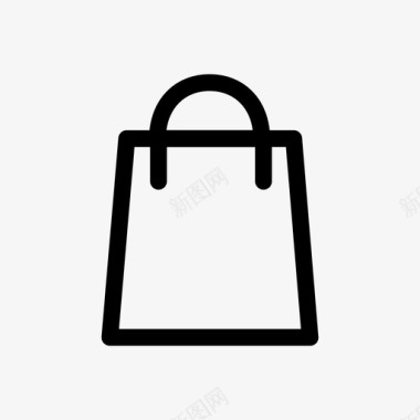 包电子商务购物袋图标图标