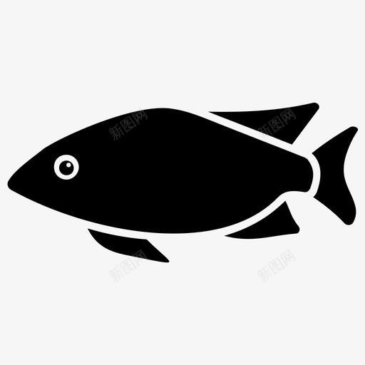 安提亚斯鱼水生鱼淡水鱼图标svg_新图网 https://ixintu.com 安提亚斯鱼 水生鱼 淡水鱼 热带鱼 鱼字形图标