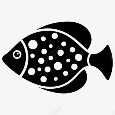水生鱼淡水鱼热带鱼图标图标