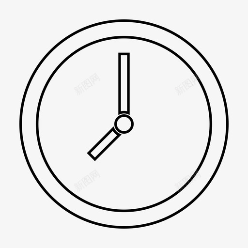 时钟持续时间八图标svg_新图网 https://ixintu.com 八 广告和媒体材料设计图标 持续时间 时钟 时间 计时器