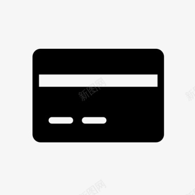 信用卡atm卡银行图标图标