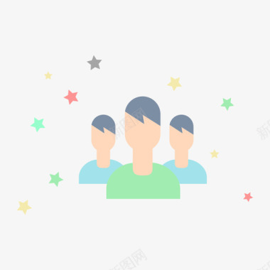 一群人图标