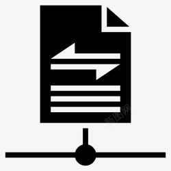 网络流量网络传输数据传输文件传输图标高清图片
