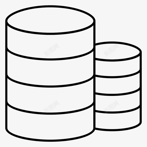 硬币收入金钱图标svg_新图网 https://ixintu.com 储蓄 利润 收入 硬币 金钱 黑色星期五线图标