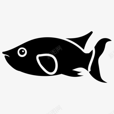 帝王堂水生鱼淡水鱼图标图标