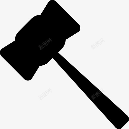 拍卖拍卖锤出价图标svg_新图网 https://ixintu.com 出价 拍卖 拍卖锤 木槌 法官