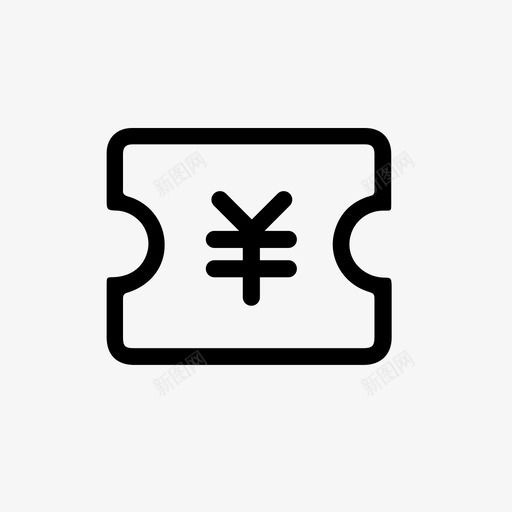 收据银行票据图标svg_新图网 https://ixintu.com 凭证 发票 收据 票据 银行 银行2