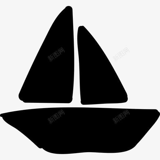 帆船运输手工制造业务图标svg_新图网 https://ixintu.com 帆船 手工制造业务 运输