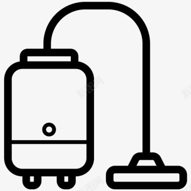 吸尘器电子小工具图标图标