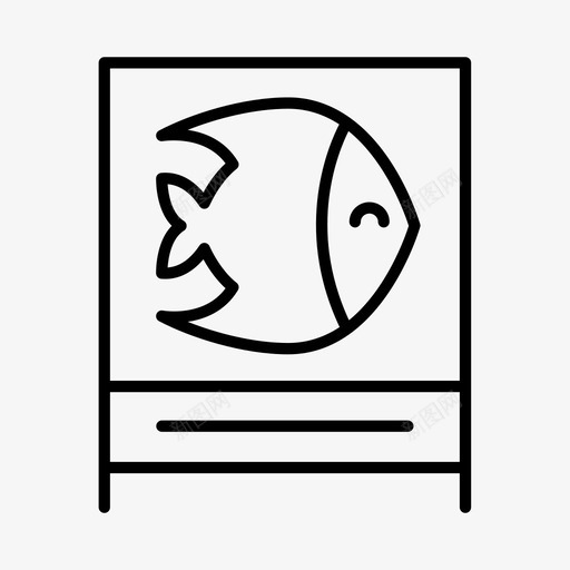 鱼店活动鱼市场图标svg_新图网 https://ixintu.com 活动 爱好 钓鱼 鱼市场 鱼店