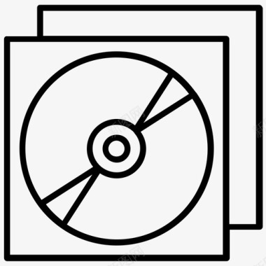 cd蓝光cd播放器图标图标