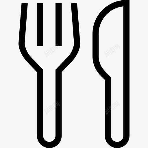 Fork And Knifesvg_新图网 https://ixintu.com Fork And Knife