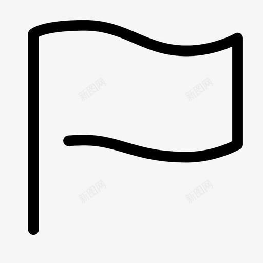 旗子重要的记号图标svg_新图网 https://ixintu.com 旗子 记号 重要的