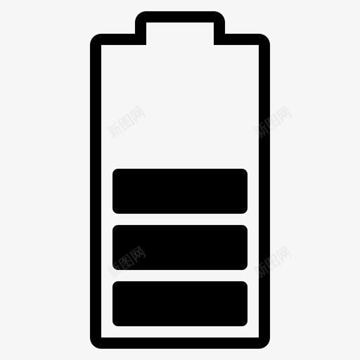 电池充电60一半指示灯图标svg_新图网 https://ixintu.com 一半 指示灯 电池充电60 电池充电指示灯