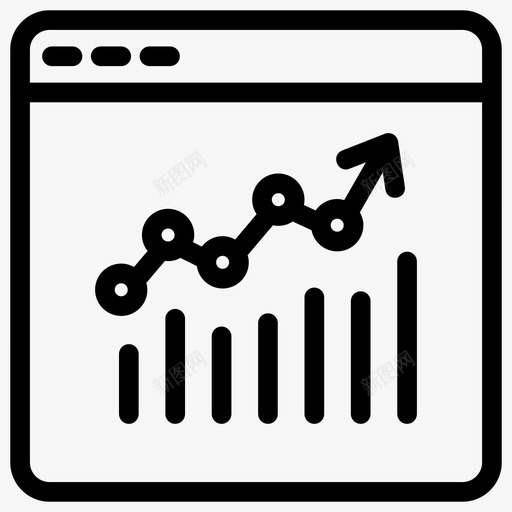 销售预测业务预测数据分析图标svg_新图网 https://ixintu.com 业务预测 创业和新业务线图标 数据分析 销售预测