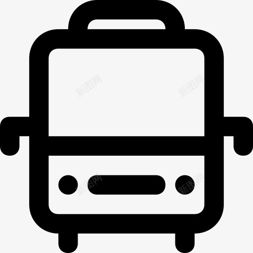 公共汽车汽车交通工具图标svg_新图网 https://ixintu.com 交通工具 公共汽车 旅游 旅游交通和标志 汽车