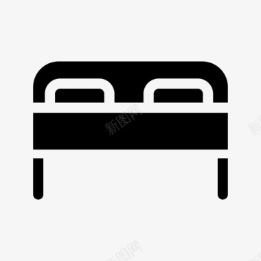 床家具休息图标图标