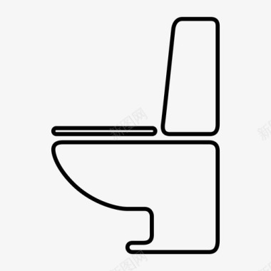 卫生间浴室厕所图标图标