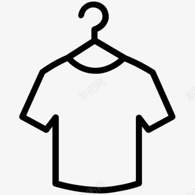 T恤衣服时尚图标图标