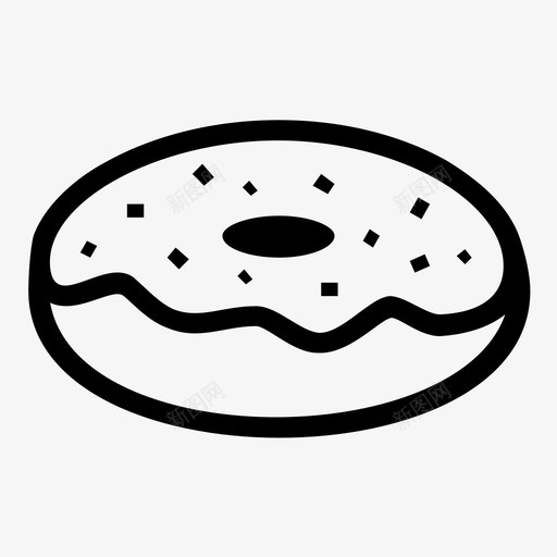 甜甜圈厨师食物图标svg_新图网 https://ixintu.com 厨师 厨房 甜甜圈 食物 餐厅