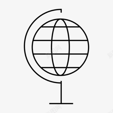 地球全球定位系统位置图标图标