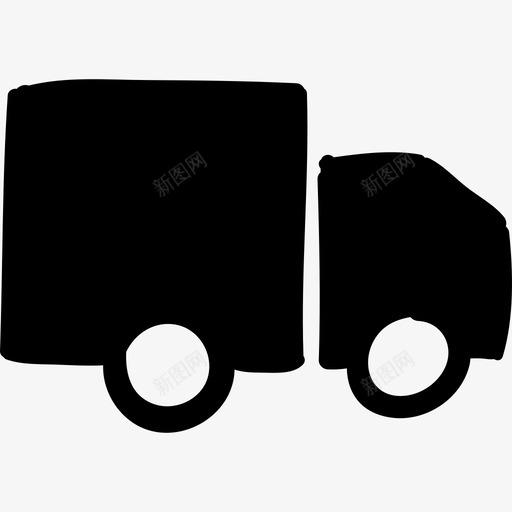 卡车运输手工制造业务图标svg_新图网 https://ixintu.com 卡车 手工制造业务 运输