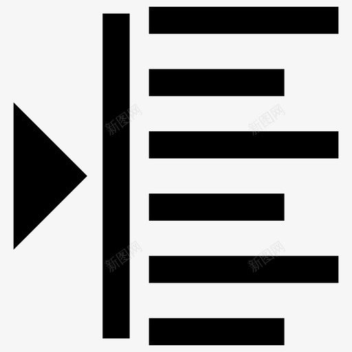 对齐方式格式右侧图标svg_新图网 https://ixintu.com 右侧 对齐方式 对齐方式和段落 文本 格式