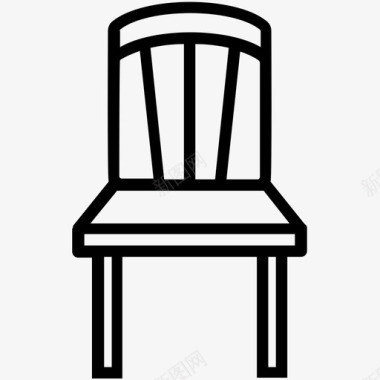 椅子办公椅座位图标图标