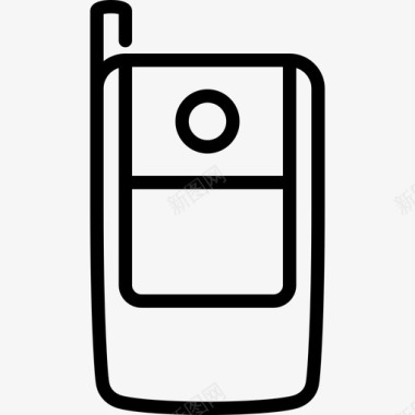 诺基亚Bluefix手机历史线性图标图标