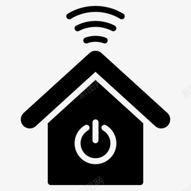 智能住宅互联网物联网图标图标