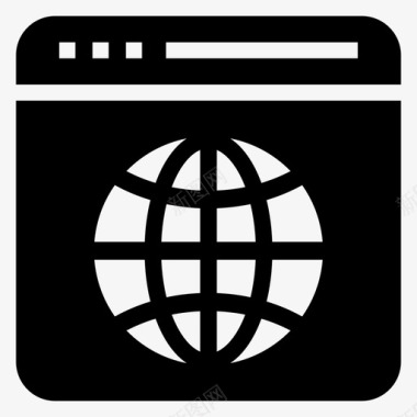 全球网络浏览器全球图标图标