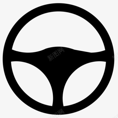 steering wheel图标