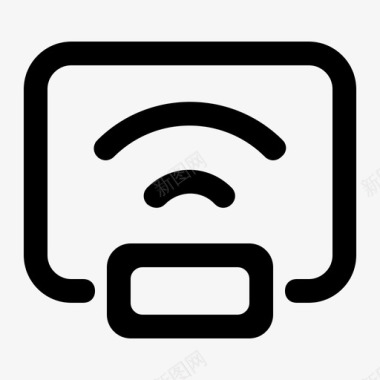 icon-无线投屏图标