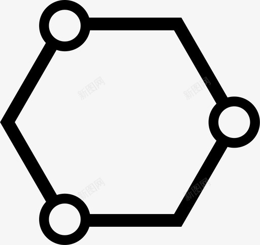 化学结构原子键图标svg_新图网 https://ixintu.com 分子 化合物 化学 化学分子 化学结构 原子 键