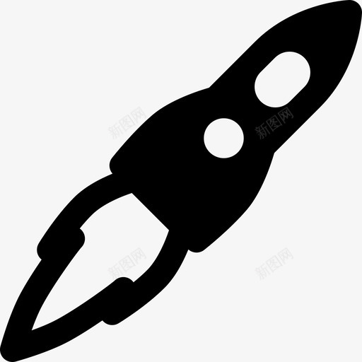 火箭运输太空火箭图标svg_新图网 https://ixintu.com 太空火箭 火箭 运输