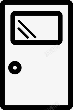 门门口出口图标图标