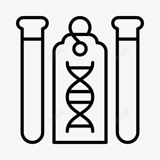 dna测试教育实验室图标svg_新图网 https://ixintu.com dna测试 医学 实验室 教育 科学