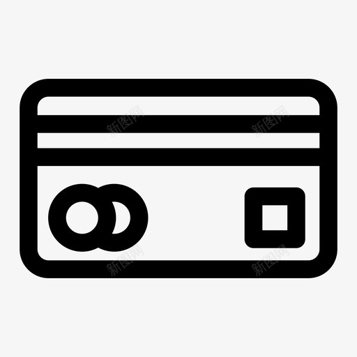 信用卡支付支付选项图标svg_新图网 https://ixintu.com 信用卡 支付 支付选项 电子商务