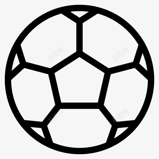 足球游戏体育图标svg_新图网 https://ixintu.com 体育 游戏 足球 运动收藏