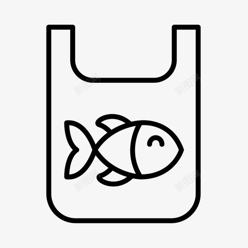 钓具店鱼鱼市场图标svg_新图网 https://ixintu.com 海鲜 海鲜市场 钓具店 钓鱼 鱼 鱼市场