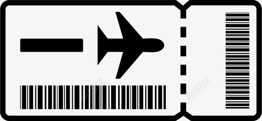 机票飞机假期图标图标