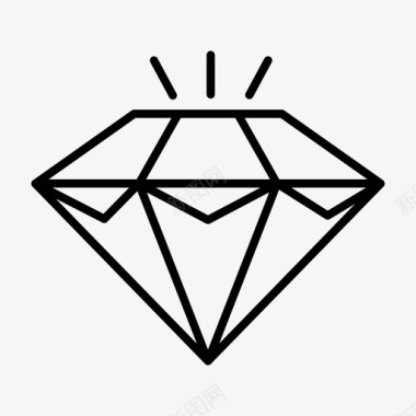 钻石婚礼图标图标