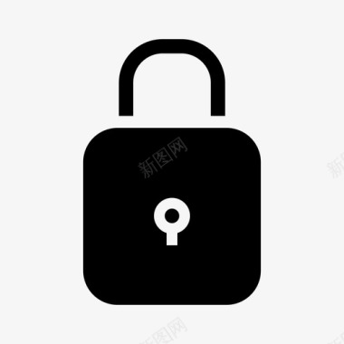 挂锁密码网页和用户界面图标图标