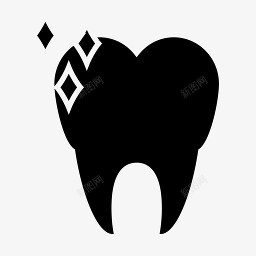 清洁牙齿健康牙齿强壮图标svg_新图网 https://ixintu.com 保健 健康牙齿 医疗 医院 强壮 清洁牙齿 牙齿