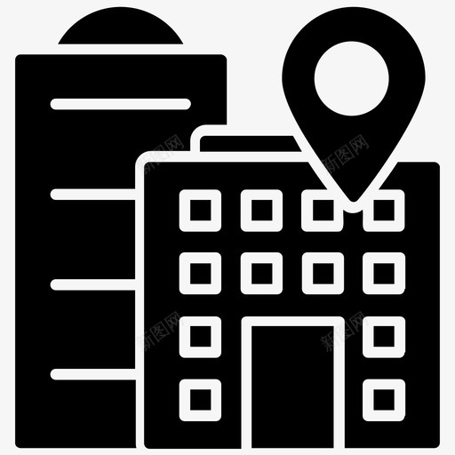 办公室位置gps导航位置持有人图标svg_新图网 https://ixintu.com gps导航 位置持有人 办公室位置 办公室地址 地图pin 地图和导航符号图标