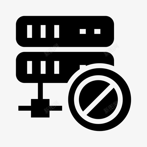 服务器块ban大型机图标svg_新图网 https://ixintu.com ban 大型机 存储 服务器块 服务器数据库