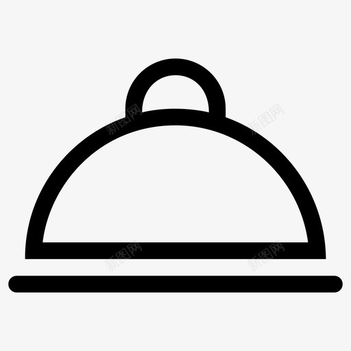 客房服务食物餐食图标svg_新图网 https://ixintu.com 客房服务 迷你 食物 餐盘 餐食