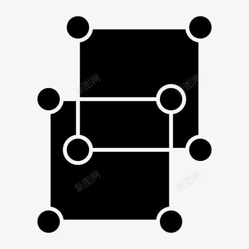 立方体超立方体正方形图标svg_新图网 https://ixintu.com 学校 正方形 立方体 超立方体